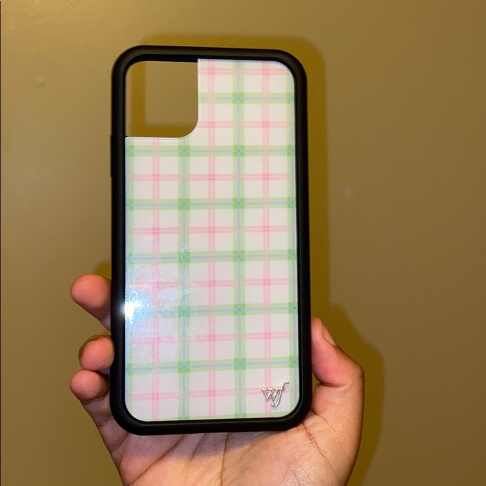 Iphone 11 Wildflower Plaid Case Gem